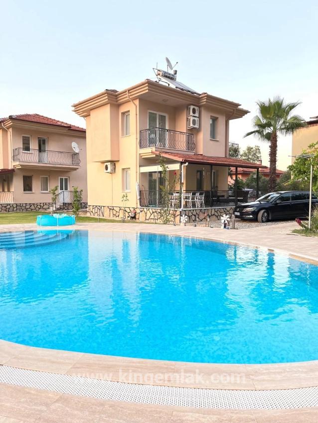 2+1-Zimmer Villa Zu verkaufen in Okçular Bz. Ortaca - 120 m²