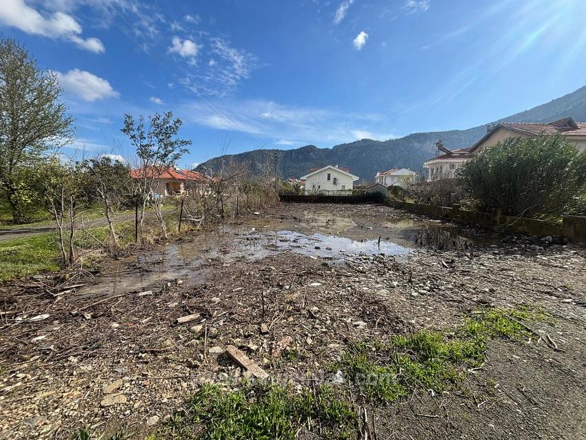 Eckgrundstück Mit Wohnzone Zum Verkauf In Muğla Dalyan Arıkbaşı