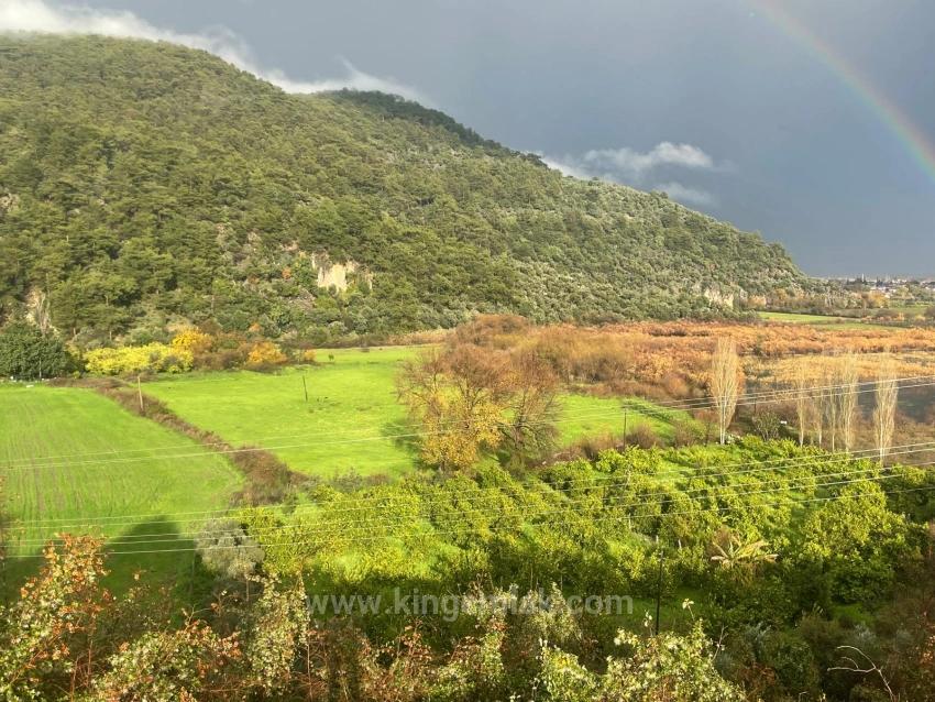 Farmland For Sale In Çandır Village, Opposite Dalyan.