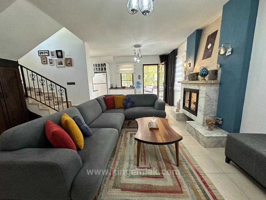 Semi-Detached Villa With Shared Pool In Dalyan Osmanağalar District