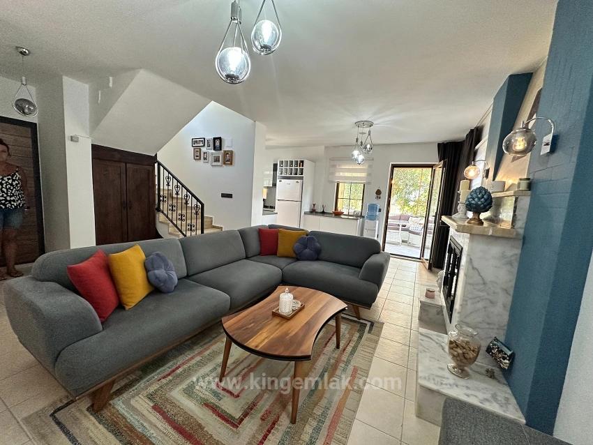 Semi-Detached Villa With Shared Pool In Dalyan Osmanağalar District