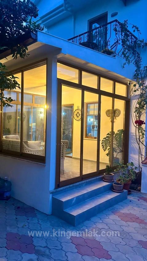 Stylish Semi-Detached Villa With Shared Pool In The Heart Of Dalyan's Osmanaglar District