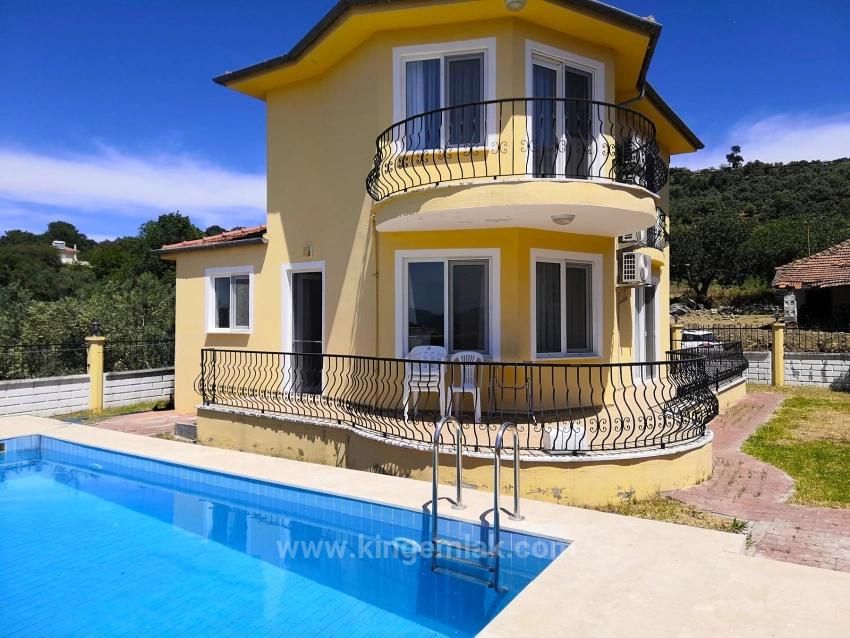 3+1 Bedroom Villa For Sale in Şerefler Nbh. Dalaman - 362 m²