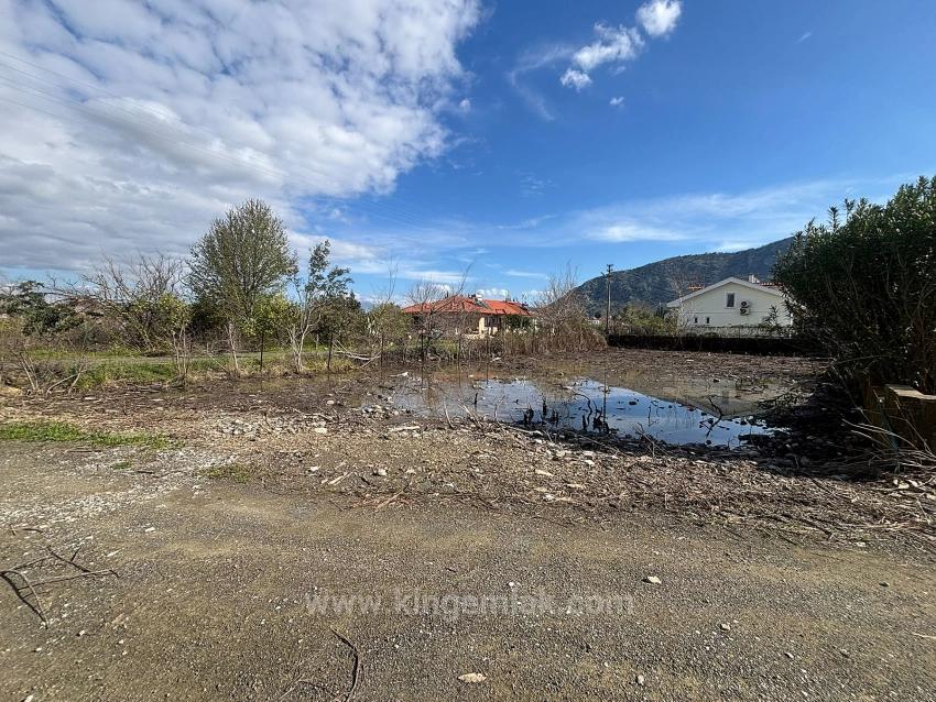 Corner Plot With Residential Zone For Sale In Muğla Dalyan Arıkbaşı
