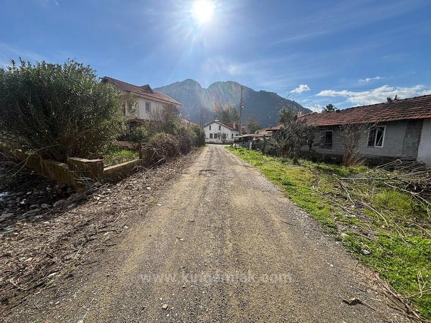 Corner Plot With Residential Zone For Sale In Muğla Dalyan Arıkbaşı