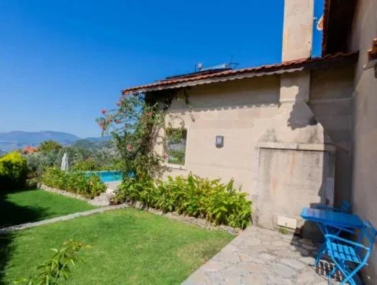 Villa For Sale In Dalyan Gökbel With View Of Iztuzu Beach
