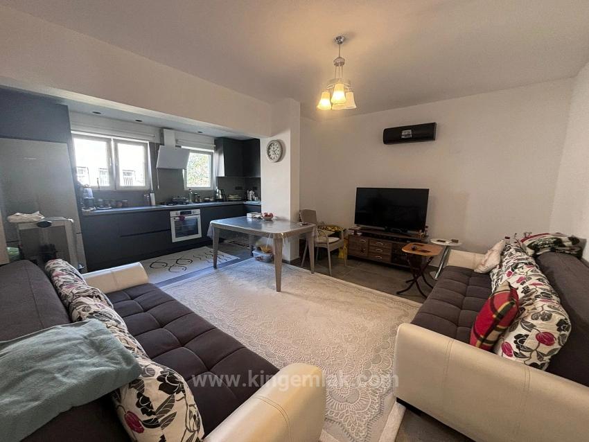 Dalyan Merkezde Sıcak Bir Yuvaya Sahip 2 Yatak Odalı Daire.