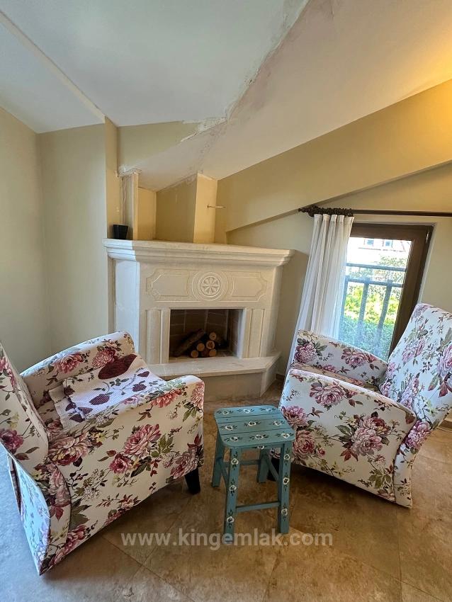 Dalyan Maraş Bölgesinde , Nehir Manzaralı Satılık Villa