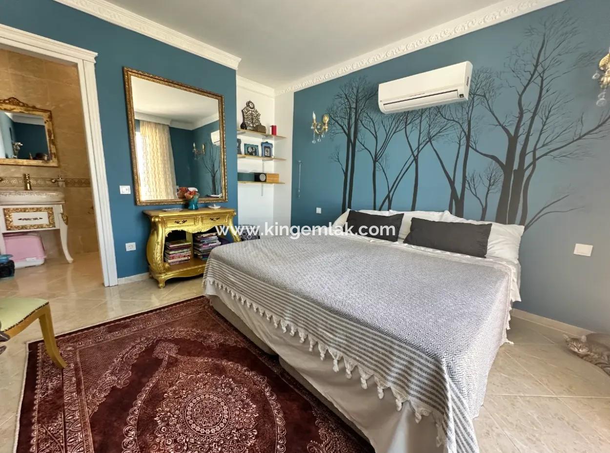 Dalyan Gökbel De Full İztuzu Plajı Ve Deniz Manzaralı Satılık Villa