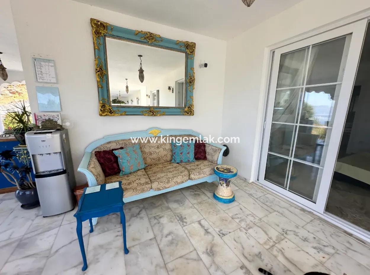 Dalyan Gökbel De Full İztuzu Plajı Ve Deniz Manzaralı Satılık Villa