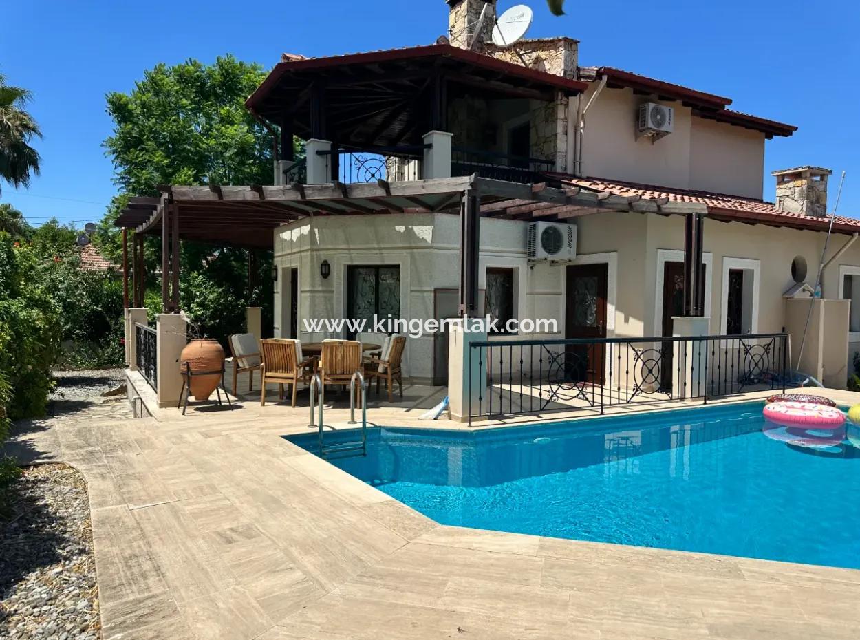Dalyan Marmarlı Da Kiralık Villa
