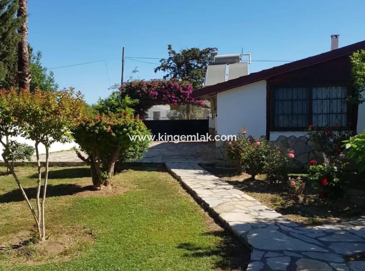 Dalyan Arıkbaşı Nda Satılık 1357 M2 Arsa İçersinde Bungalow