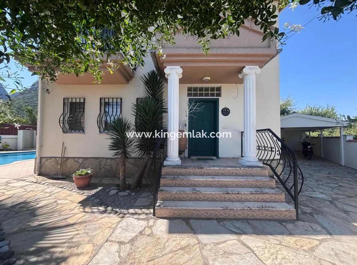 Dalyan Okçular Marmarlı Da Satılık Villa