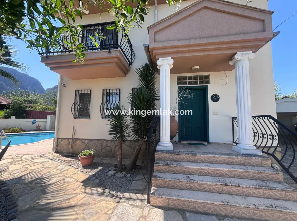 Dalyan Okçular Marmarlı Da Satılık Villa