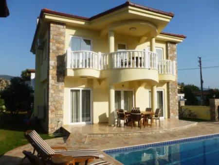 Dalyan Kral Mezarları Manzaralı Satılık Villa