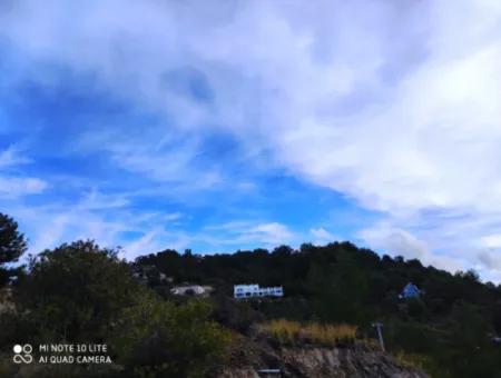 Dalyan Gökbel De Full İztuzu Plajı Ve Deniz Manzaralı Satılık Villa
