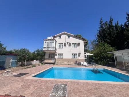 Dalyan Marmarlı Da 4011 M2 Arsa İçerisinde Satılık Villa