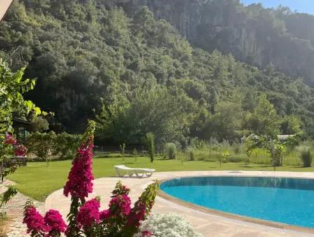Dalyan Okçular Da Satılık Dubleks Villa